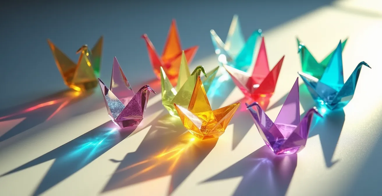 Représentation symbolique de la blockchain et des NFT dans l'art numérique