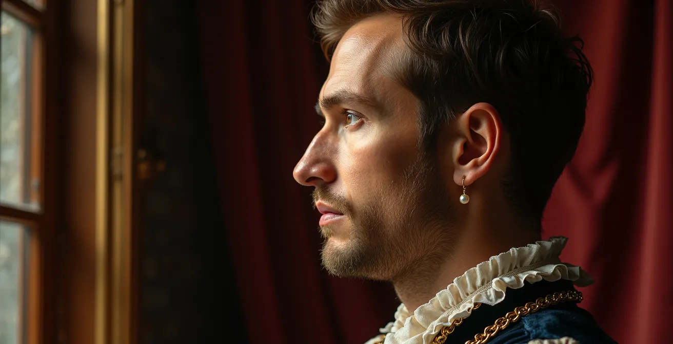 Portrait Renaissance montrant l'individualisation de la société noble française à travers l'art du portrait